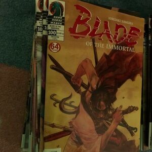 Blade of the immortal manga bundle rare oop